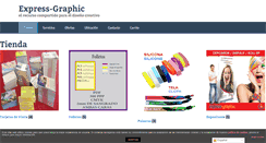 Desktop Screenshot of express-graphic.com